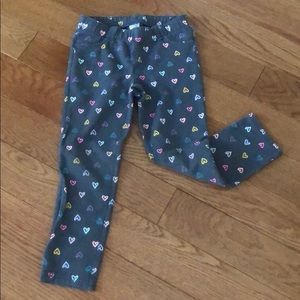 Cat & Jack, fun girly jeggings, size 4T